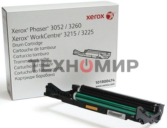 Драм-картридж Xerox 101R00474 черный для Xerox Phaser 3052/3260/WC 3215/25 10000 стр.(Channels)