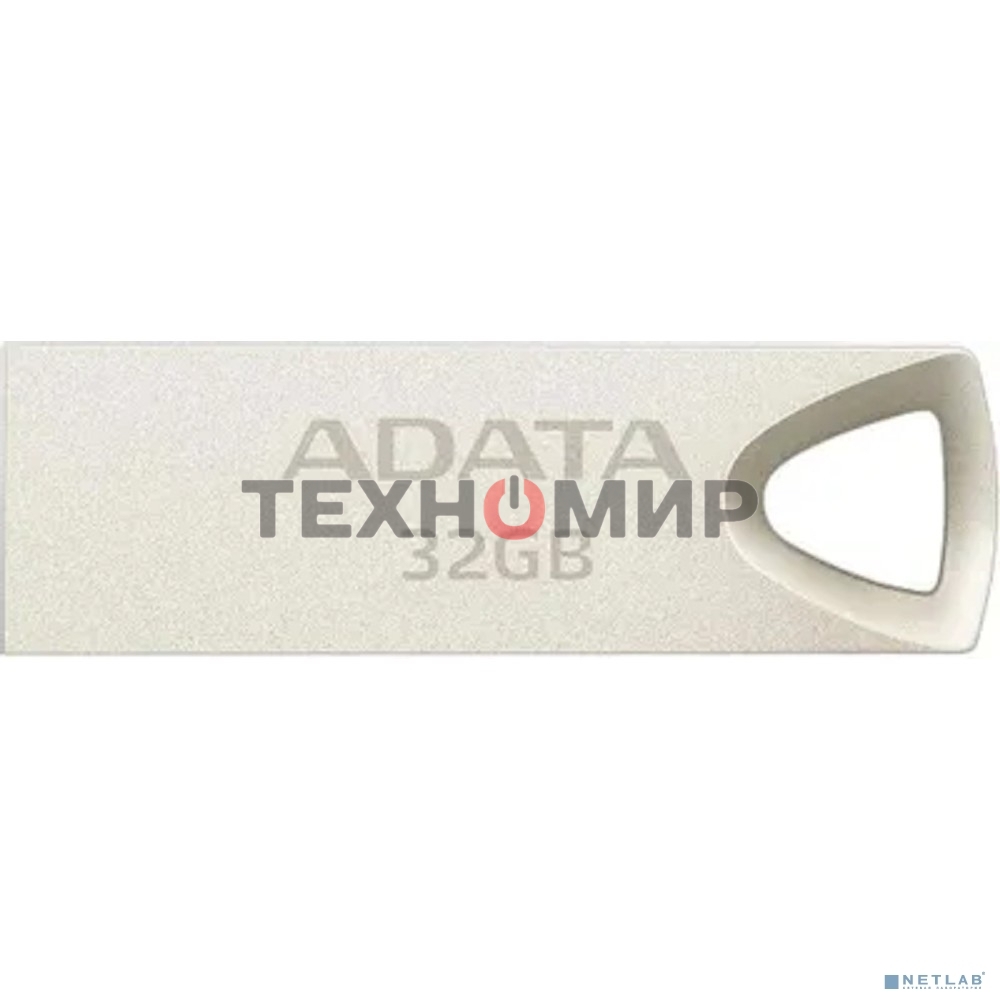 Флешка USB ADATA UV210 (AUV210-32G-RGD), 32Gb, USB 2.0, R/W 15/5, золотистый