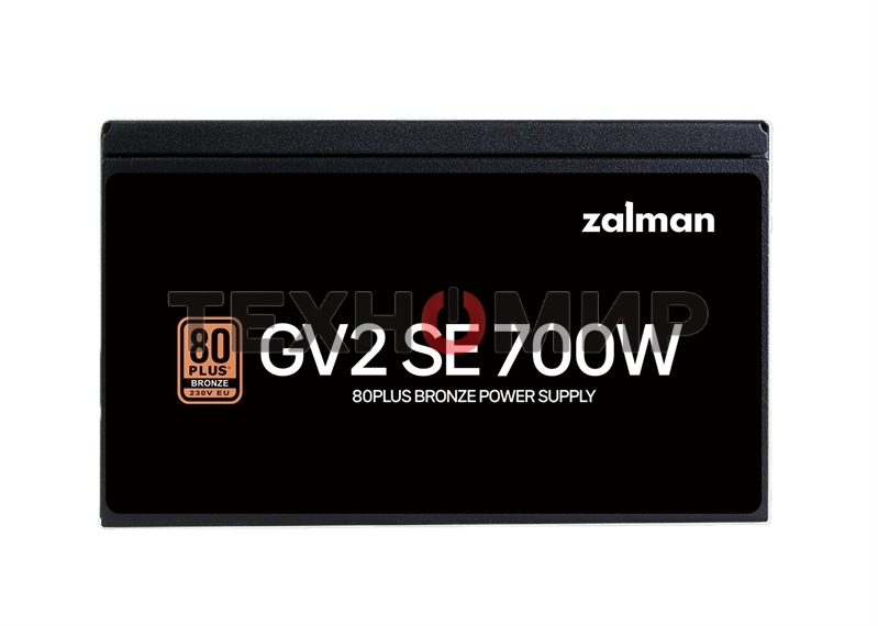 Блок питания Zalman ZM700-GV2SE 700 Вт, 80 PLUS BRONZE, 120 мм, немодульный, черный