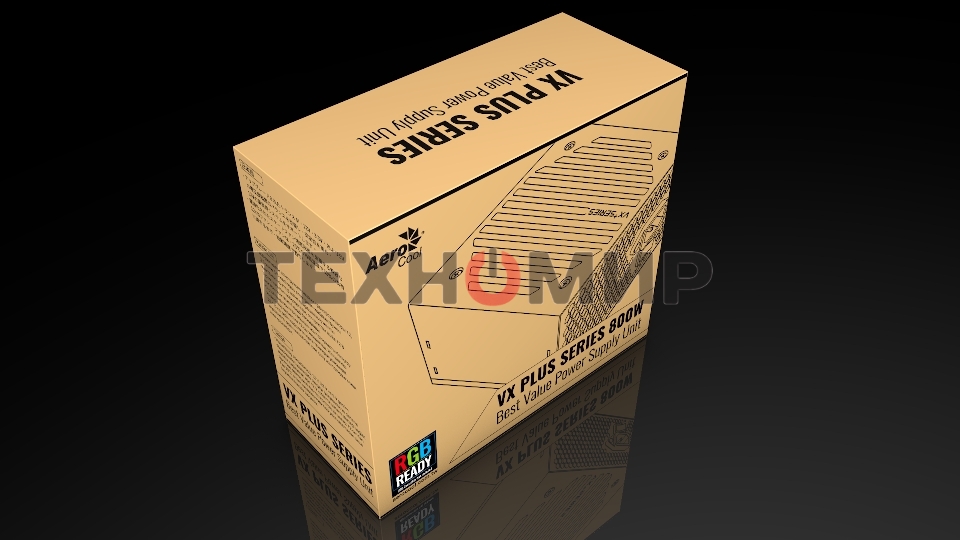 Блок питания Aerocool/Formula VX PLUS 800 RGb, 800Вт, 120мм, черный