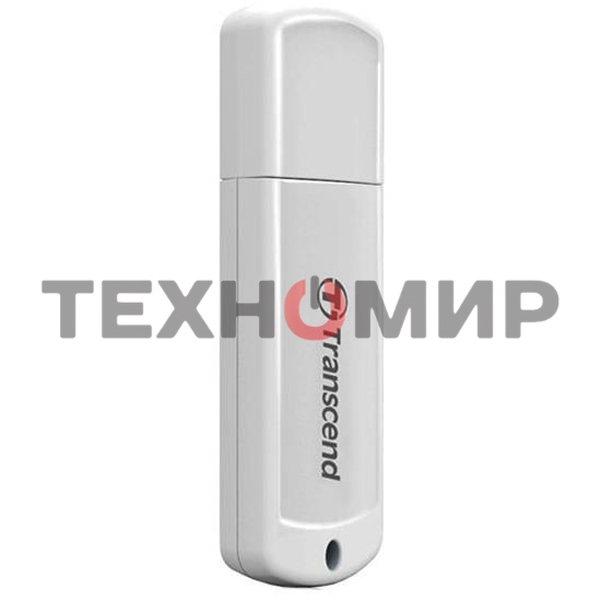 Флешка USB Transcend JetFlash 370 (TS64GJF370), 64Gb, USB 2.0, R/W 25/10, белый