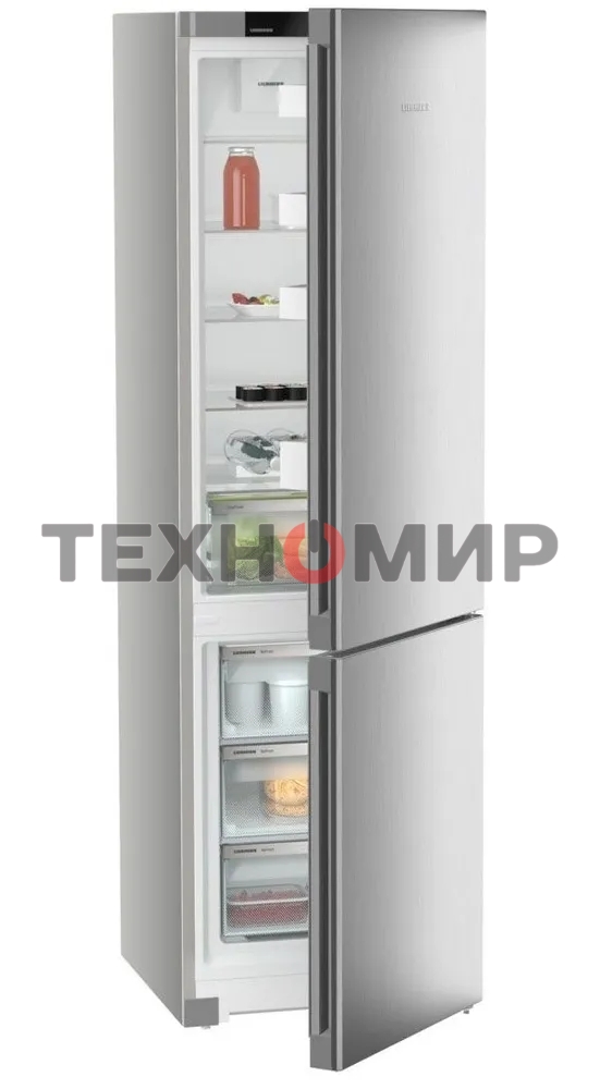 Холодильник Liebherr CNsfd 5703-22 001 Pure серебристый SteelFinish двухкамерный 266/94л морозилка снизу