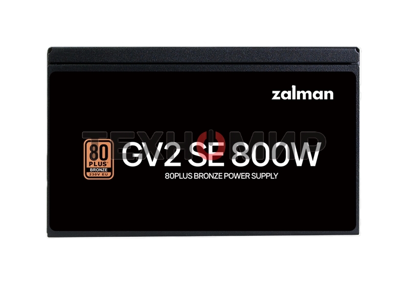 Блок питания Zalman ZM800-GV2SE, 800W, 120мм, черный
