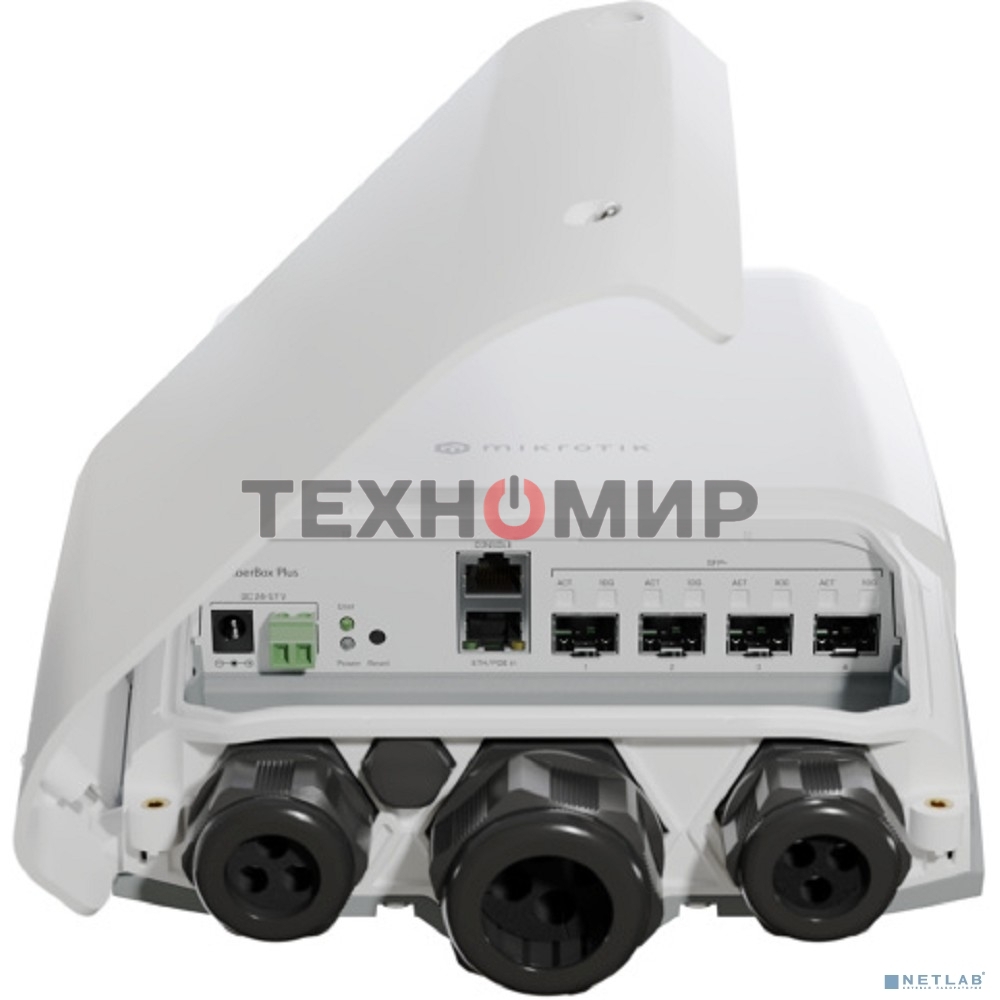 Коммутатор Mikrotik CRS305-1G-4S+OUT FiberBox Plus, 1*1Gbit RJ45, 4*SFP+, outdoor case