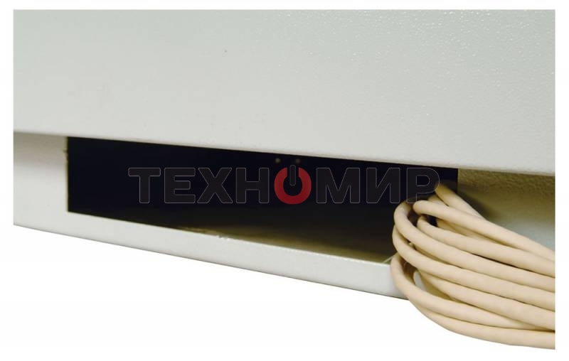 Шкаф коммутационный ЦМО ШТК-М-18.6.6-1ААА 18U 600x600 мм пер. дв. стекл задн. дв. стал. лист 2 бок. пан. направл. под закл. гайки 270 кг серый