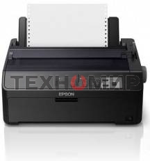 Принтер матричный Epson FX-890II (C11CF37401), A4, 9х2-игольный (80 колонок), высокоскоростной (735 cps), до 6 экземпляров одновременно (1 оригинал + 5 копий), ресурс ленты: 7,5 млн. символов, USB, LPT, для больших объемов печати