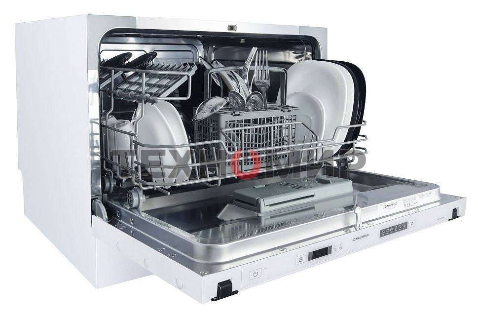 Встраиваемая посудомоечная машина Maunfeld MLP-06IM, белый, 55 см, 6 компл., 49 дБ, класс A+