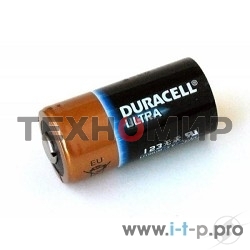 Литиевая батарейка Duracell CR123 ULTRA/High power Lithium (1шт. в уп-ке)