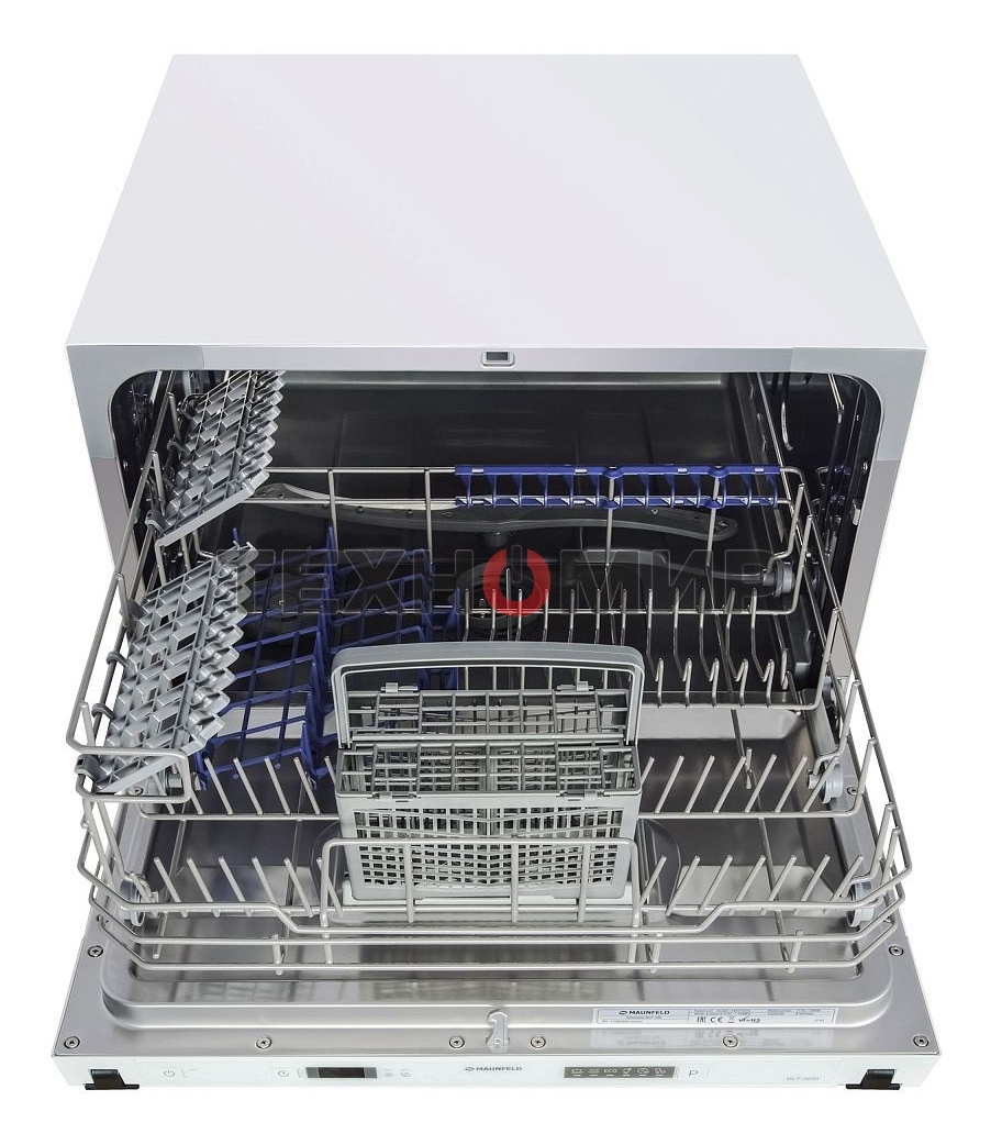 Встраиваемая посудомоечная машина Maunfeld MLP-06IM, белый, 55 см, 6 компл., 49 дБ, класс A+
