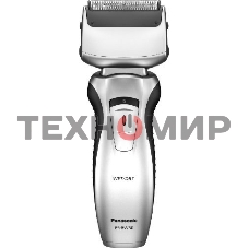 Электробритва сетчатая Panasonic ES-RW30S реж.эл.:2 питан.:аккум. серебристый