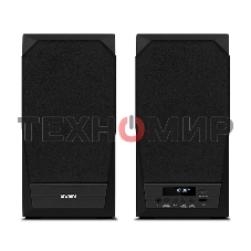 Акустическая система 2.0 SVEN MC-20, черный, мощность 2x45Вт (RMS), FM-тюнер, USB/microSD, дисплей, пульт ДУ, Bluetooth, Optical SVEN MC-20, черный, акустическая система 2.0, мощность 2x45Вт (RMS), FM-тюнер, USB/microSD, дисплей, пульт ДУ, Bluetooth, Opti