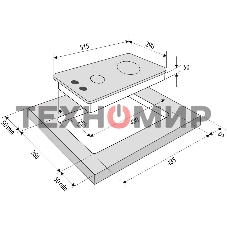 Газовая варочная панель Krona GALILEO 30 BL