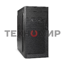 Компьютерный корпус Minitower ExeGate EX291140RUS BAA-105-01AAA350 (mATX, БП AAA350 с вент. 8см, 2*USB, аудио, черный)