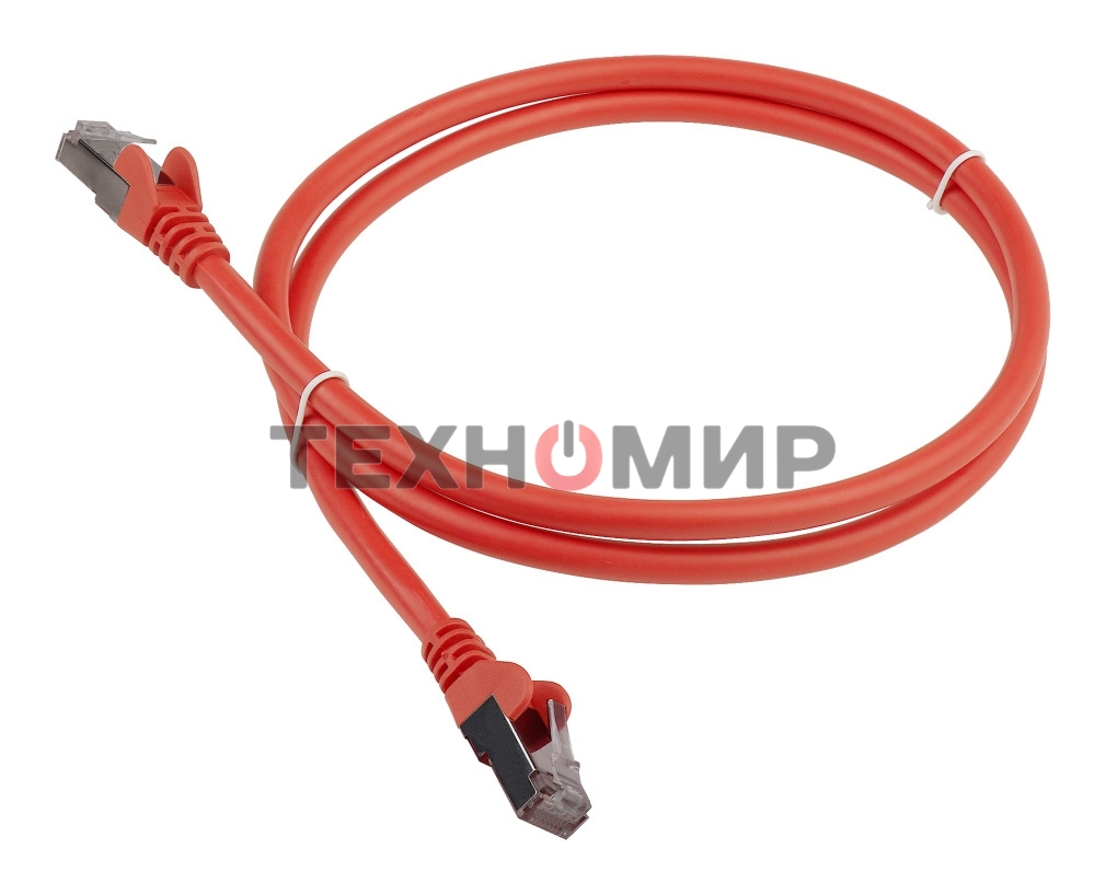 Патч-корд LANMASTER LAN-PC45/S6-0.5-OR FTP вилка RJ-45-вилка RJ-45 Cat.6 0.5м оранжевый LSZH