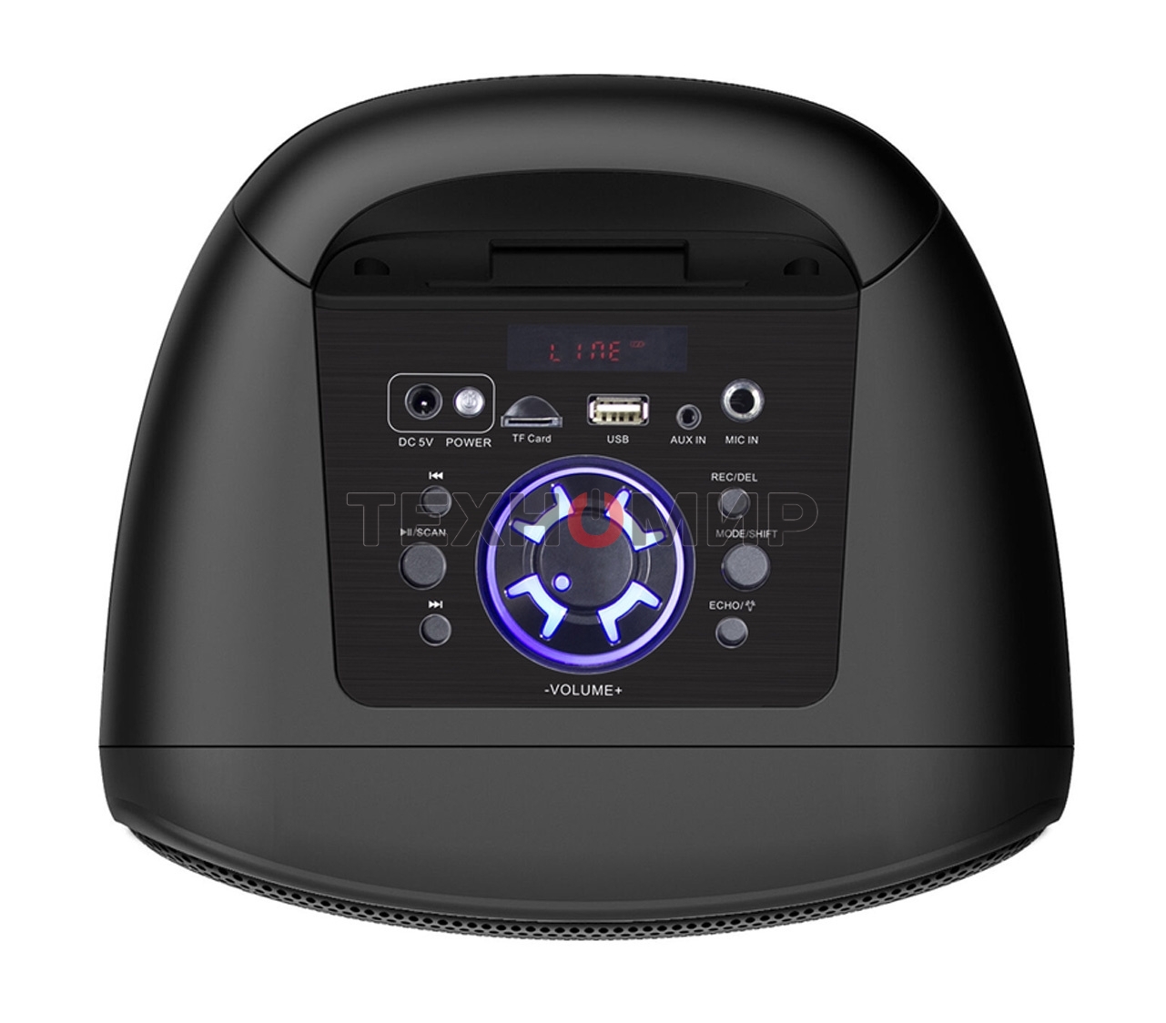 Минисистема Hyundai H-MAC180 черный 30Вт/FM/USB/BT/SD/MMC