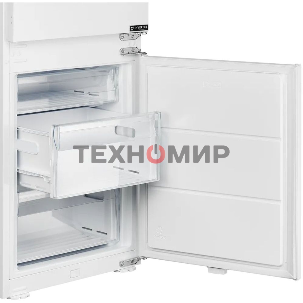 Встраиваемый холодильник Kuppersberg RBN 1764, High-Tech, полезный объем 243 л, No Frost, супер заморозка, инверторный компрессор, электронное управление, энергоэффективность А+