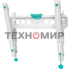 Кронштейн ONKRON TM5W/32-65'' макс 400*400 наклон +12º от стены: 35-145мм, макс вес 68,2кг, встр уровень, белый