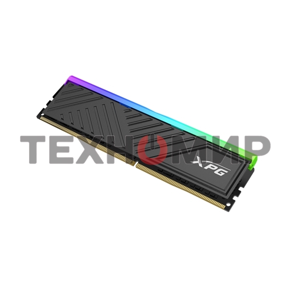 Оперативная память XPG Spectrix D35G RGB, DDR4, 16GB (1x16GB), 3200MHz, CL16, DIMM, с радиатором, RGB, черный