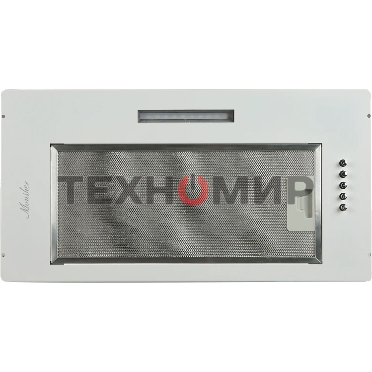 Вытяжка встраиваемая Monsher Angers 60 Blanc, 54 см, 800 куб. м/ч, 45 дБ