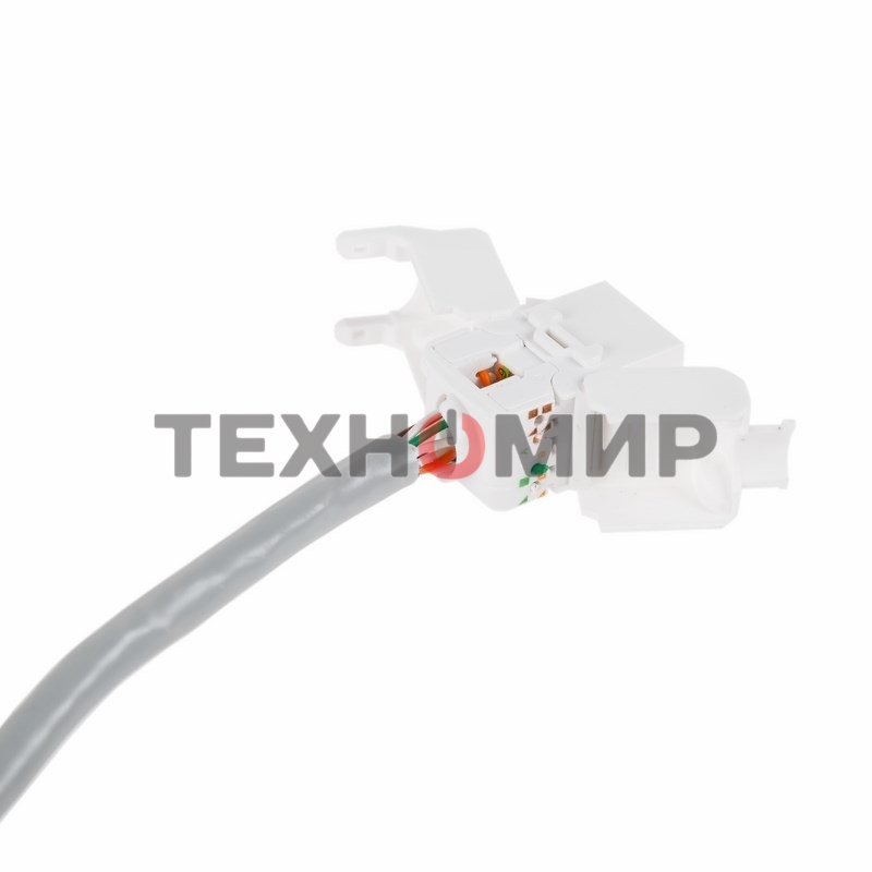 Модуль Rexant Keystone Jack RJ-45(8P8C), UTP неэкранированный, cat.5e, тип 90 градусов, самозажимной, белый