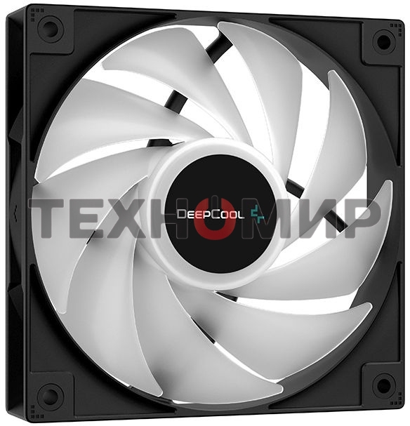 Кулер для процессора DEEPCOOL AG400 LED черный, 120 мм, алюминий/медь, 2000 об/мин, 31.6 дБ, 4 pin, 220 Вт, 150 мм