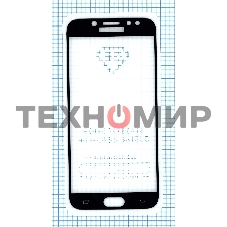 Защитное стекло для Samsung Galaxy J7 черный