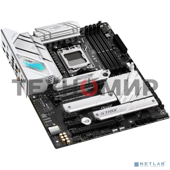 Материнская плата ASUS ROG STRIX B650-A GAMING WIFI, AM5, AMD B650, 4xDDR5, 4xSATA, 3xM.2, 1xPCIe 4.0 x16, 1xPCIe 4.0 x4, 1xHDMI, 1xDP, 1x 2.5Gb LAN, 3xUSB-A 3.2 Gen 2, 4xUSB 2.0, 5x3.5 мм, 7.1, Standard-ATX