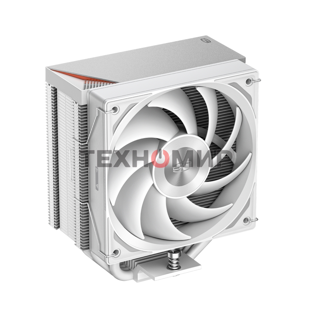 Кулер для процессора PCCooler RZ500 белый 120мм алюминий+медь 2200rpm 32db 4-pin 250W 155мм