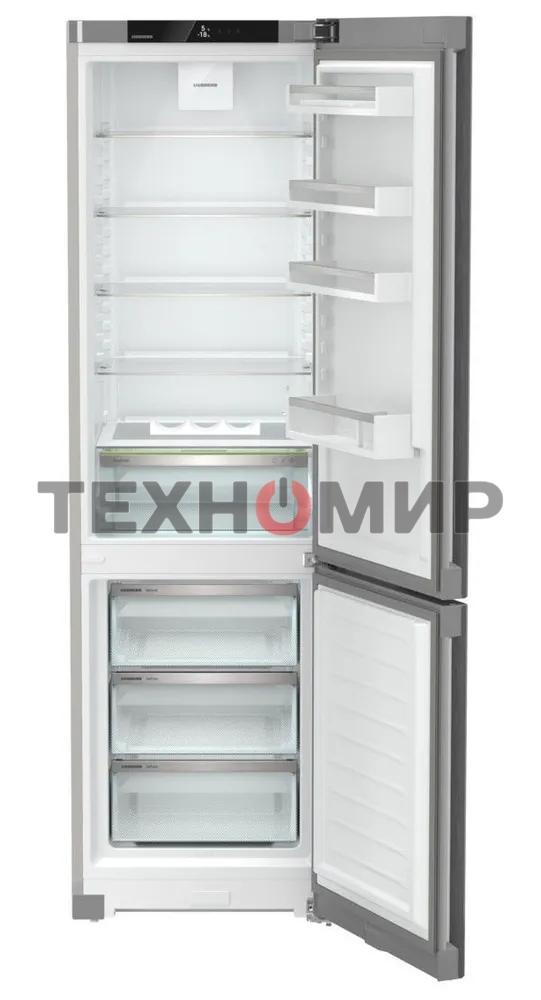 Холодильник Liebherr CNsfd 5703-22 001 Pure серебристый SteelFinish двухкамерный 266/94л морозилка снизу