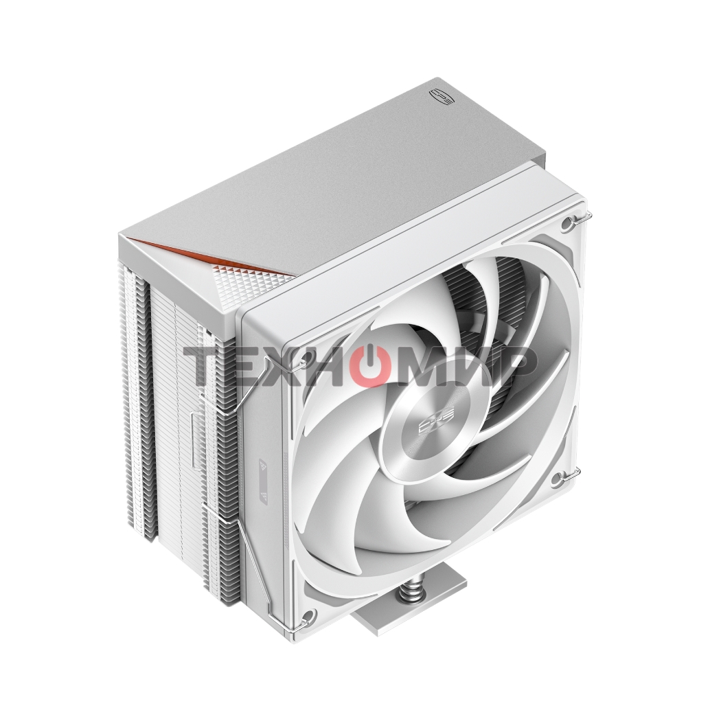 Кулер для процессора PCCooler RZ500 белый 120мм алюминий+медь 2200rpm 32db 4-pin 250W 155мм