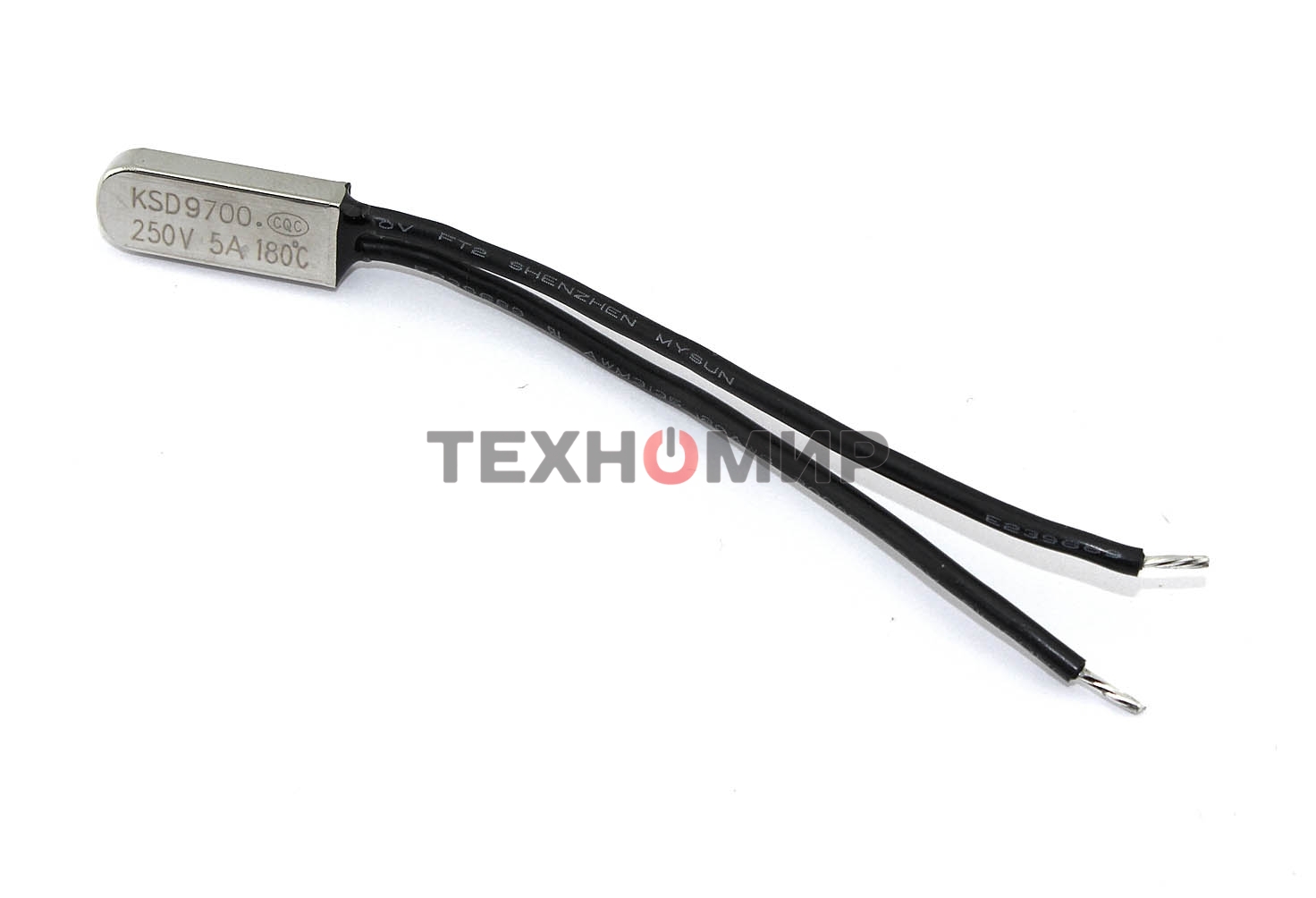 Термостат биметаллический KSD9700 5А/180 С нормально замкнутый