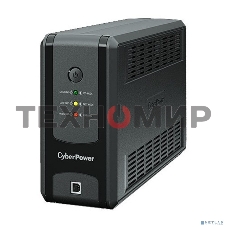 Источник бесперебойного питания CyberPower Line-Interactive UT650EIG, 650VA/360W USB/RJ11/45, (4 IEC С13)