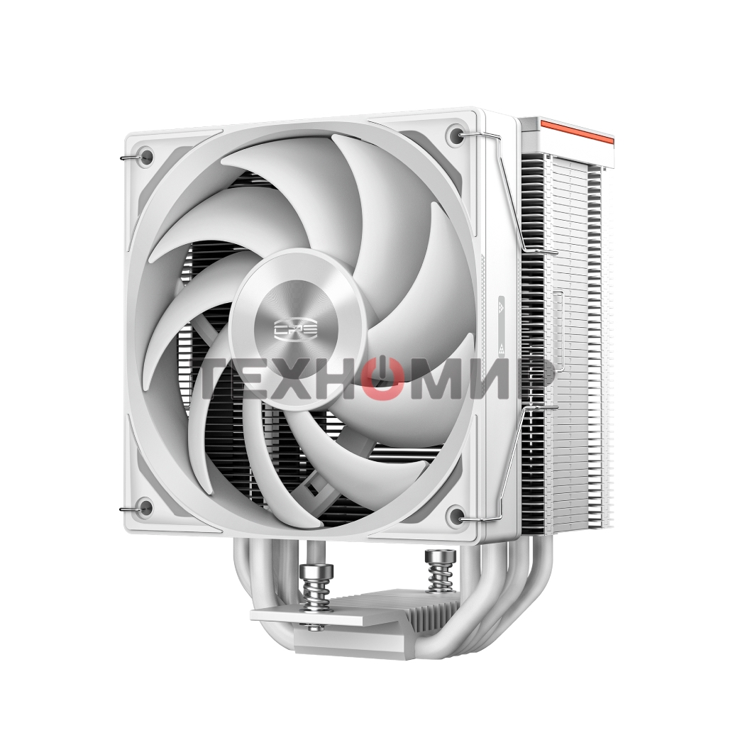 Кулер для процессора PCCooler RZ500 белый 120мм алюминий+медь 2200rpm 32db 4-pin 250W 155мм