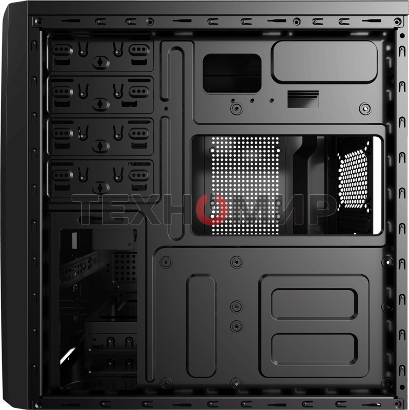 Компьютерный корпус Aerocool/Formula CS-1101 черный без БП ATX 2x120мм 1x140мм 2xUSB 2.0 1xUSB 3.0 audio