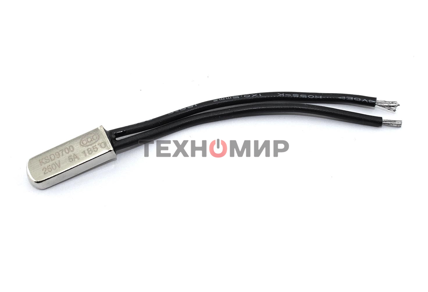 Термостат биметаллический KSD9700 5А/185 С нормально замкнутый