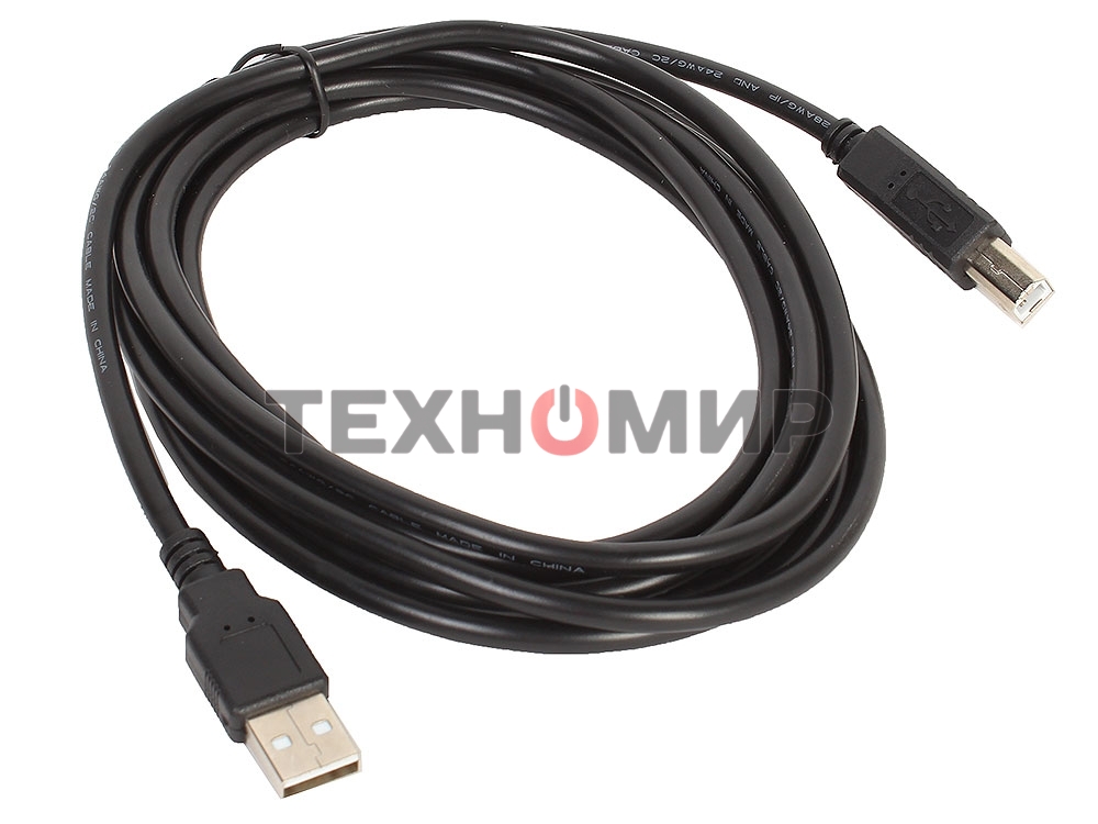 Кабель USB Defender USB04-10 USB2.0 AM-BM, 3.0м