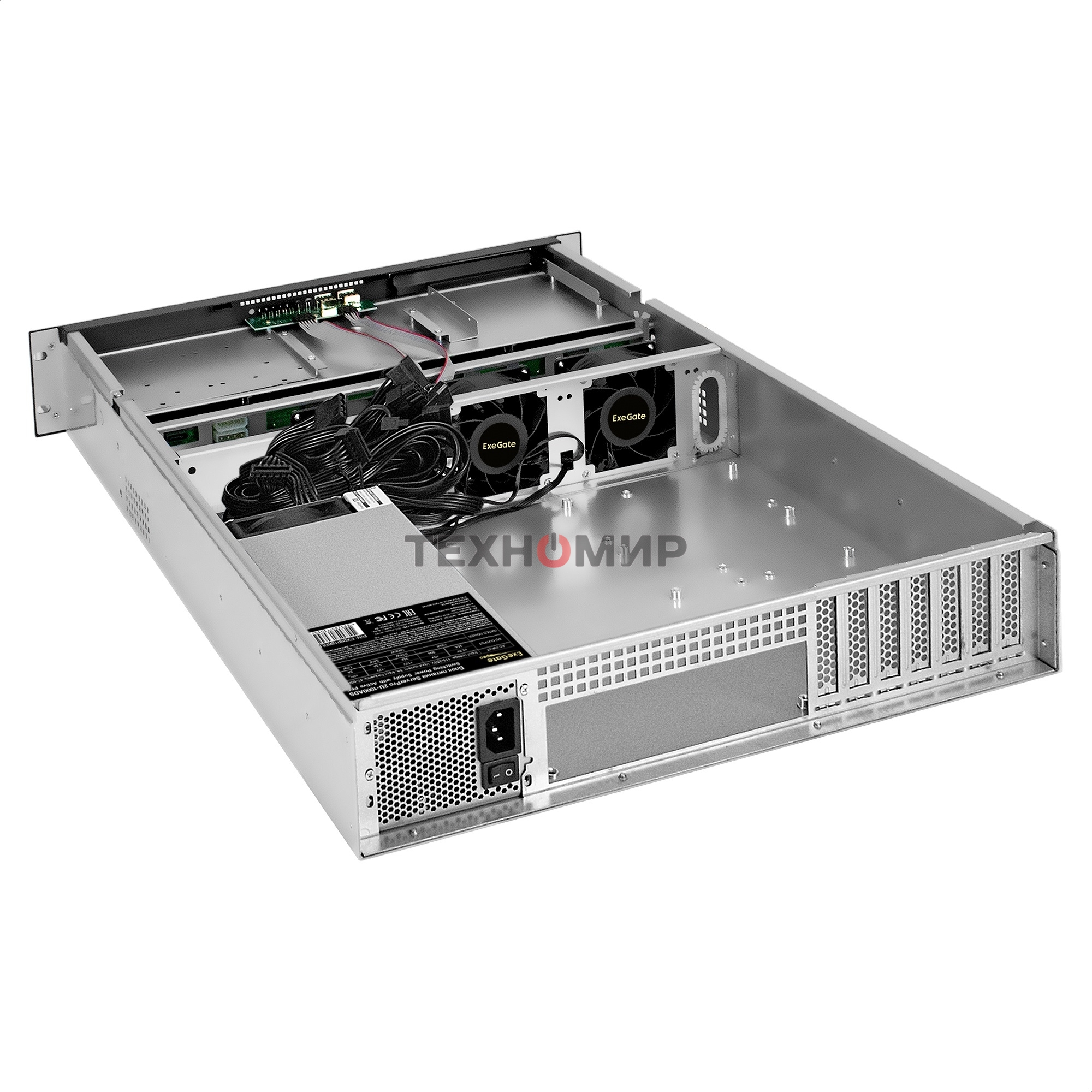 Серверный корпус ExeGate Pro 2U660-HS08 (RM 19