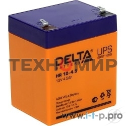 Батарея для ИБП Delta HR 12-4.5 (12V, 4.5Ah)