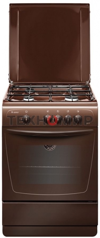 Плита газовая Gefest ПГ 1200-С7 К89 коричневый, конфорок 4 шт, духовка 63 л, 60 см x 85 см x 60 см