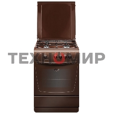 Плита газовая Gefest ПГ 1200-С7 К89 коричневый, конфорок 4 шт, духовка 63 л, 60 см x 85 см x 60 см