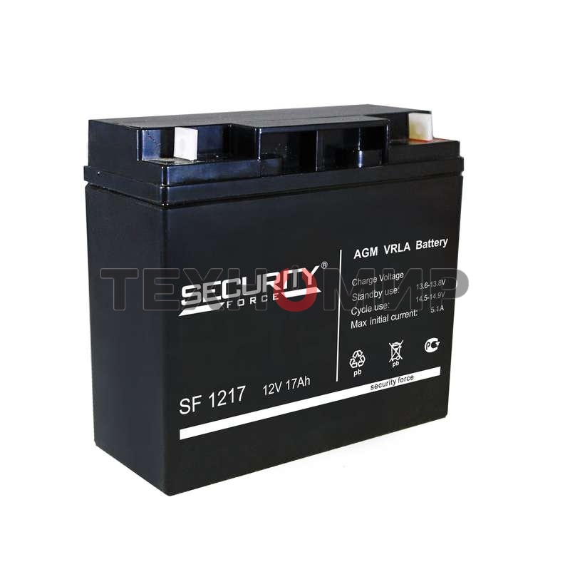 Батарея для ИБП Delta (Security Force) SF 1217 напряжение 12/17В