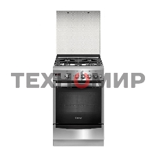 Плита газовая Gefest ПГ 5100-04 0004 серебристый, конфорок 4 шт, духовка 52 л, 50 см x 85 см x 58.5 см