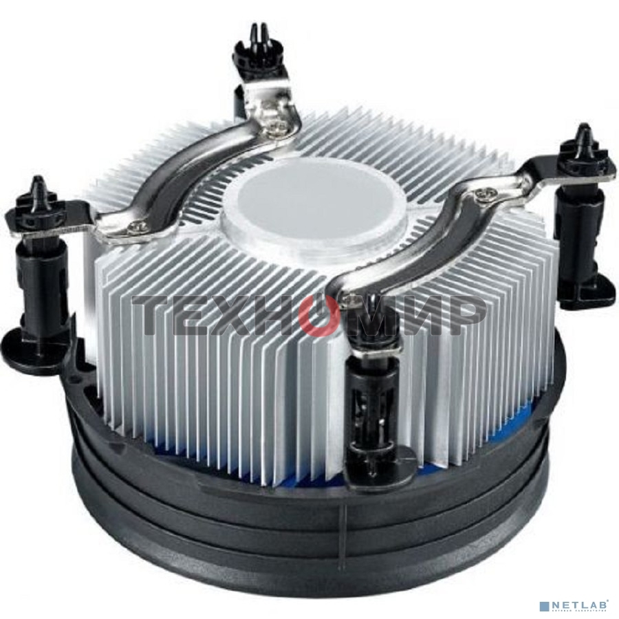 Кулер для процессора DEEPCOOL THETA 21 PWM черный/синий, 92 мм, алюминий, 2400 об/мин, 33.4 дБ, 4 pin, 95 Вт, 60.5 мм