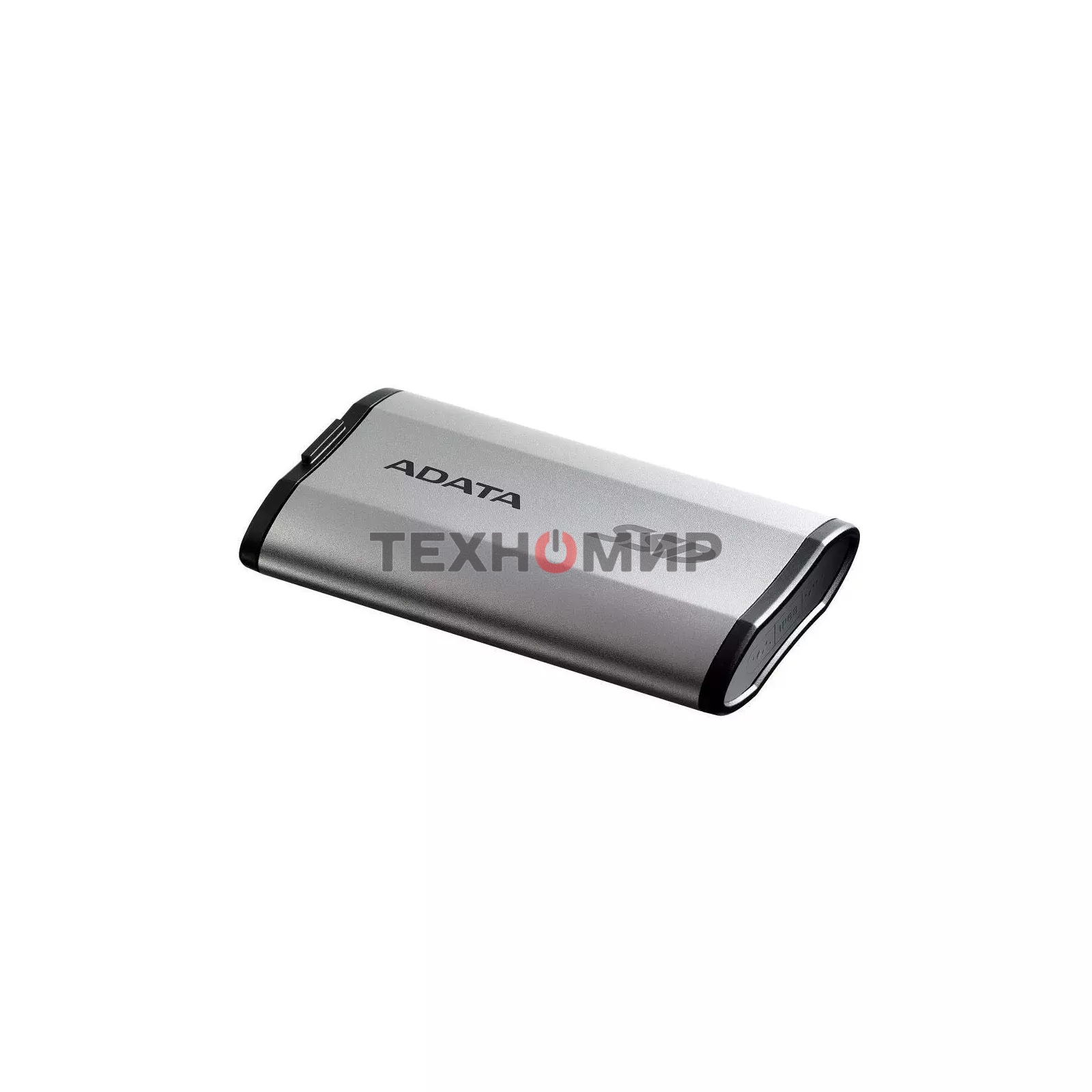 Внешний SSD ADATA SD810, 1TB, USB 3.2 Gen 2x2 Type-C, R/W 2000/2000, серебристый