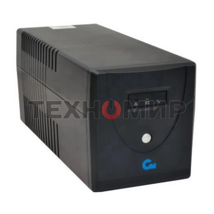 Источник бесперебойного питания Связь Инжиниринг СИПБ1БА.6-11/ЛИ Schuko 600Вт 1000ВА черный