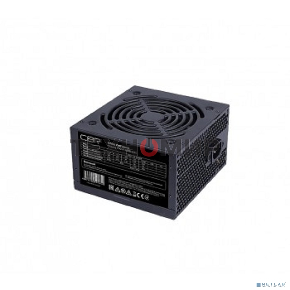 Блок питания CBR PSU-ATX500-12EC, 500Вт, 120мм, черный