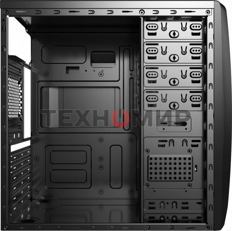 Компьютерный корпус Miditower Aerocool/Formula Cs-1102 черный ATX/micro ATX/mini ITX, USB 3.0 (без БП) 58133