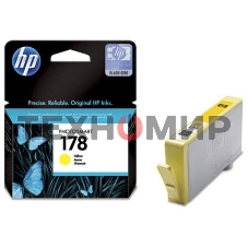 Картридж струйный HP №178 CB320HE желтый для HP C5383/C6383/B8553/D5463 (300 стр.)