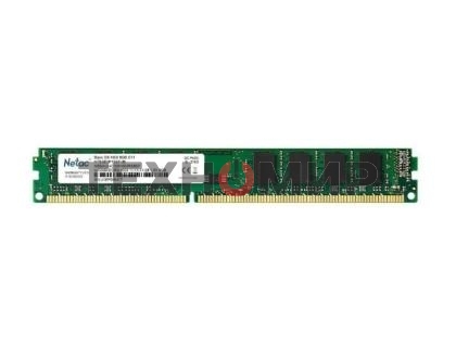 Оперативная память NETAC Basic, DDR3, 8GB (1x8GB), 1600MHz, CL11, DIMM