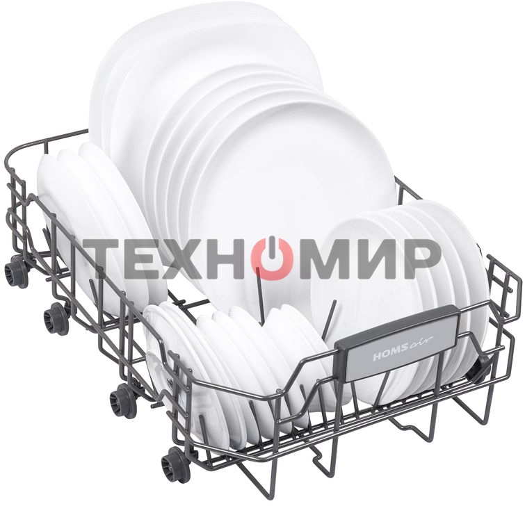 Встраиваемая посудомоечная машина HOMSair DW47M, черный, 44.5 см, 10 компл., 47 дБ, класс A++